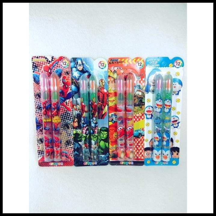 

BEST DEAL CRAYON SAMBUNG KARAKTER ISI 12 WARNA !
