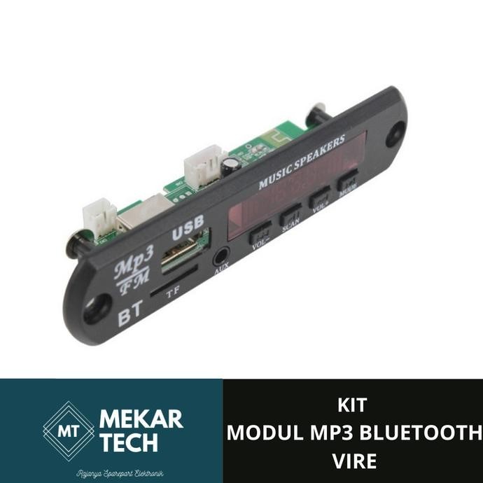 KIT MODUL MP3 BLUETOOTH VIRE