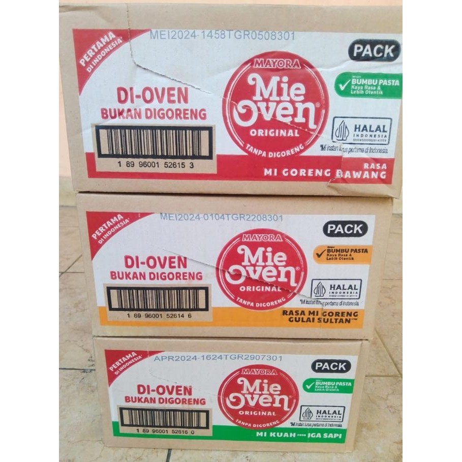 

READY STOCK MIE OVEN MAYORA 1 KARTON ISI 24PCS !!!!!