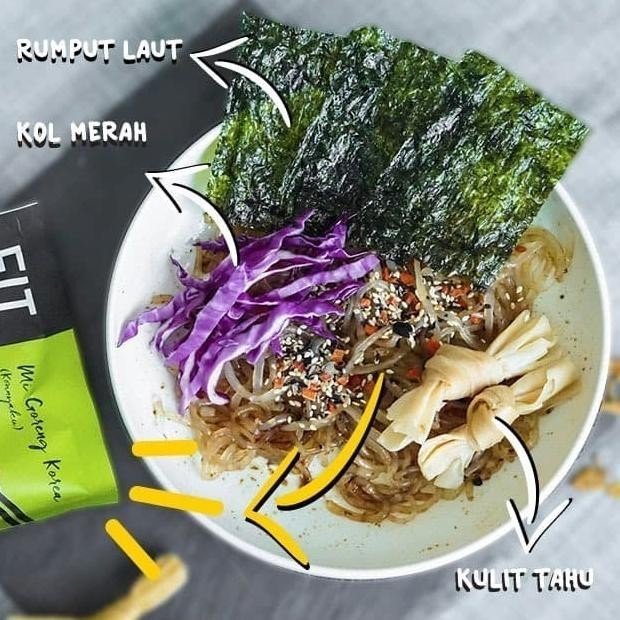 

NEW PRODUK FITMEE MIE INSTAN SHIRATAKI GORENG KOREA GLUTEN FREE 78 GR ISI 2 PCS !!!!!