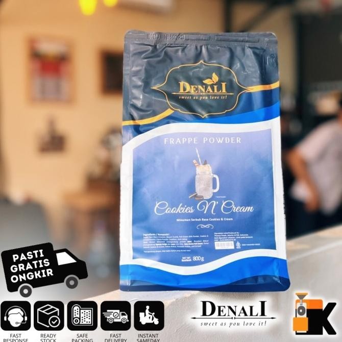 

TERBARU 1 PACK DENALI POWDER COOKIES AND CREAM !!!!!