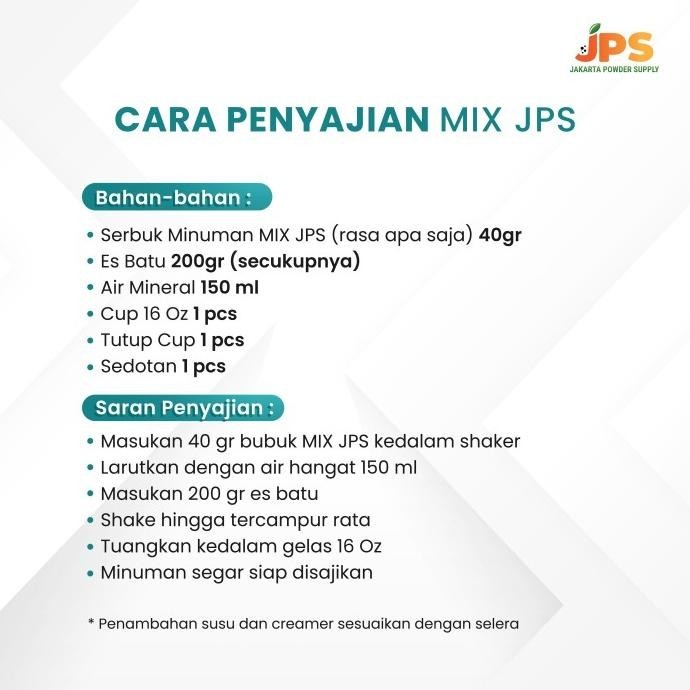 

NEW PRODUK BUBUK MINUMAN BANANA MIX POWDER INSTAN JPS GULA !!!!!