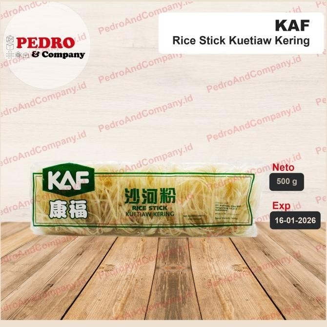 

READY STOCK KAF RICE STICK KUETIAW KERING KWETIAW 500 GRAM - MIE BERAS NOODLE !!!!!