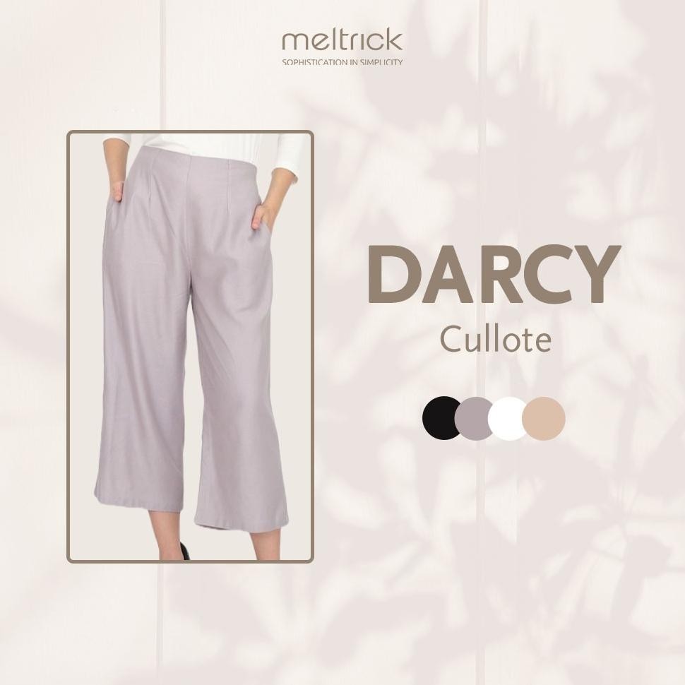 Celana Kulot Jumbo Wanita Meltrick Darcy Rayon Cullote Ey Bahan Premium