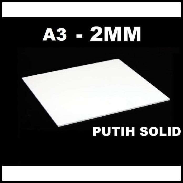 

GRATIS ONGKIR ACRYLIC / AKRILIK LEMBARAN UK. A3 TEBAL 2MM MARGA CIPTA (PUTIH SOLID) !!!!!!!