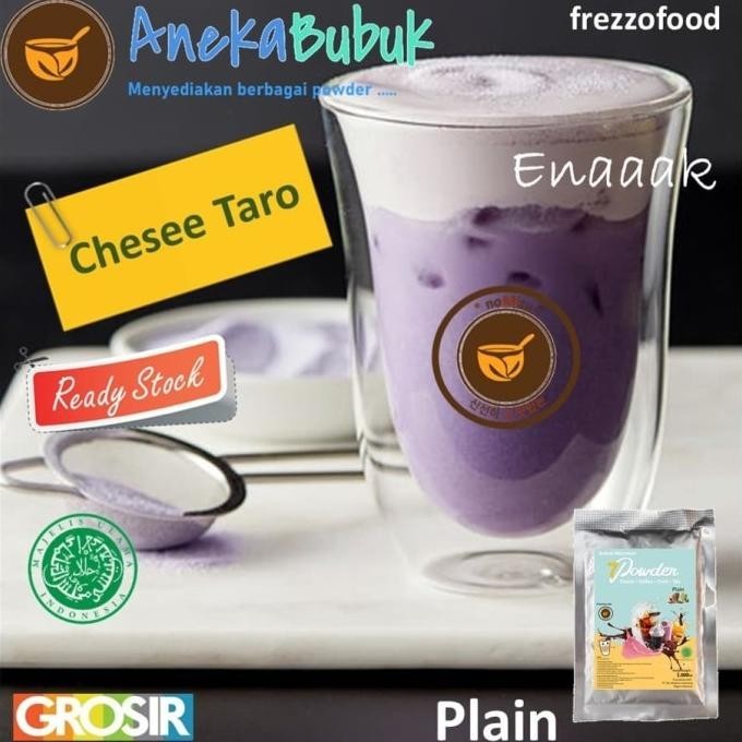 

TERBARU BUBUK MINUMAN 7 POWDER RASA CHESEE TARO - PLAIN 1KG !!!!!