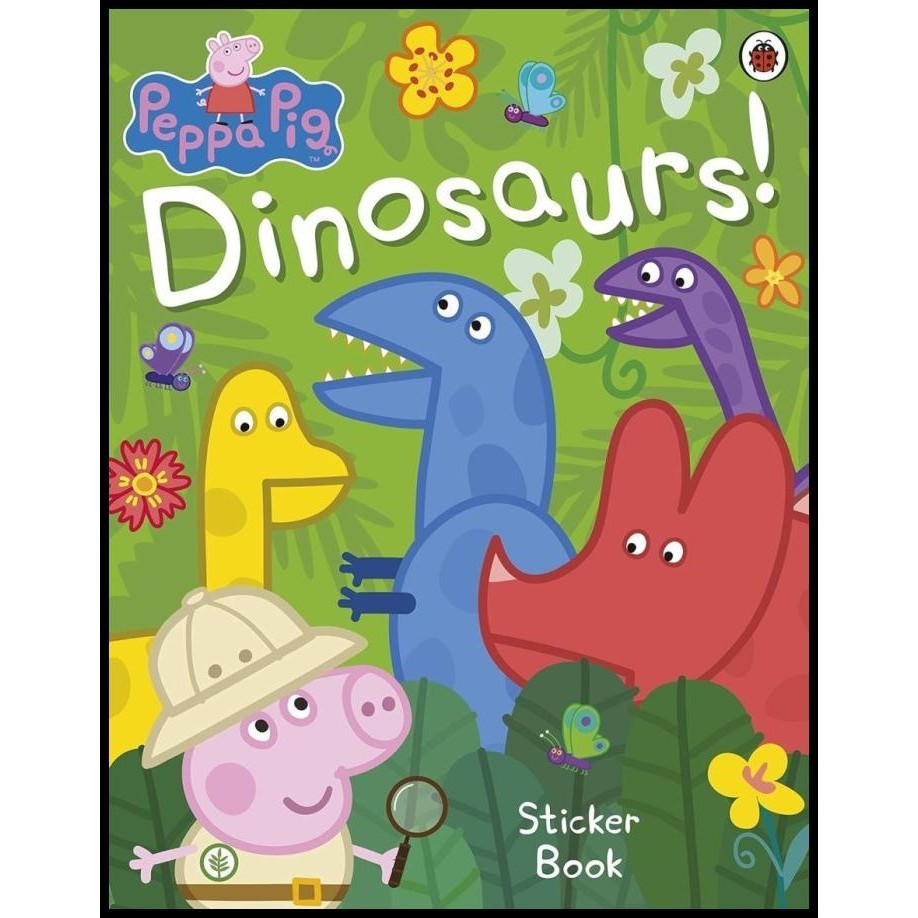 

DISKON STICKER BOOK PEPPA PIG: DINOSAURS!