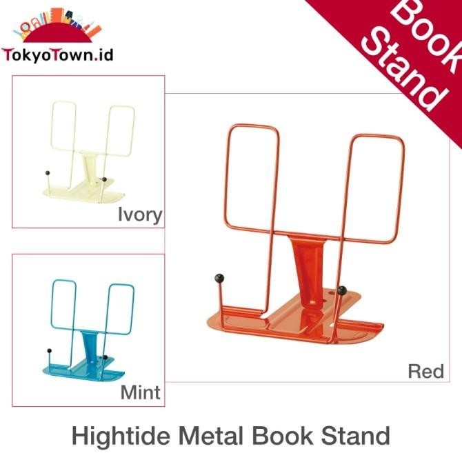 

Hightide Book Stand Metal Book Rest Penco Kualitas Premium