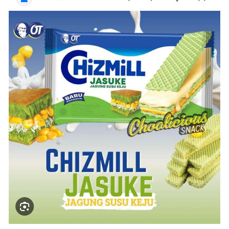 

Wafer Chizmill Jasuke 40gr Original