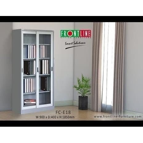 

Lemari Besi Fc E18 Frontline Lemari Arsip Filing Cabinet Sliding Kaca Kualitas Premium