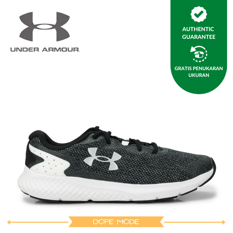 Under Armour Charged Rogue 3 Knit Original BNIB Sneakers Pria 77236