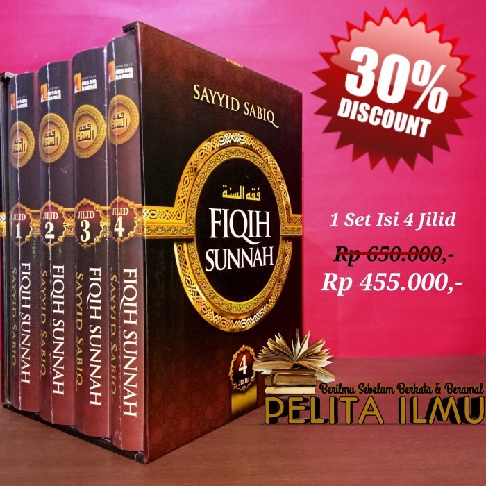 Buku Fiqih Sunnah - Terjemah Kitab Fiqhus Sunnah 1 Set Lengkap