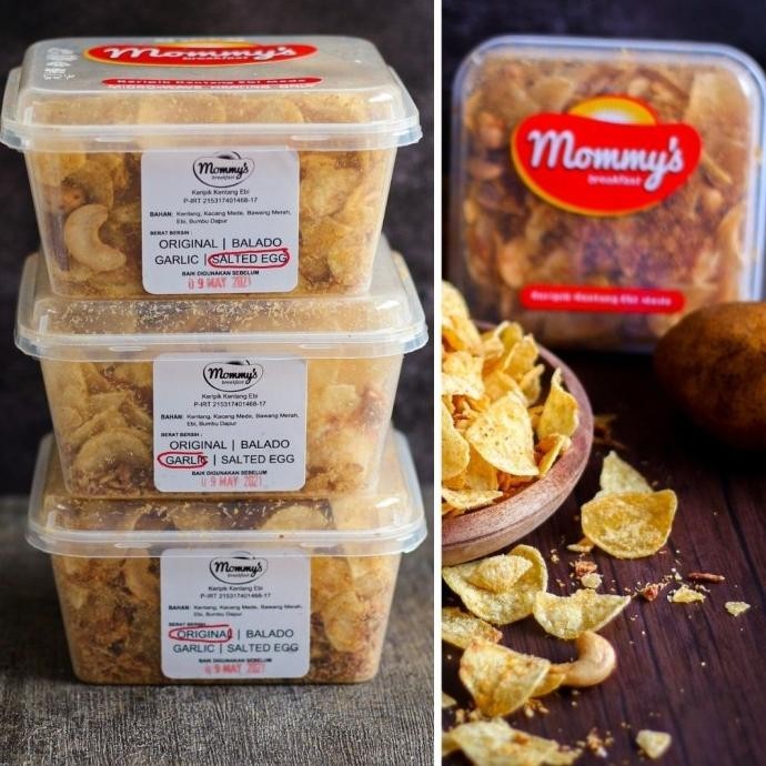 

Keripik Kentang Ebi Mede 205gr - Keripik Mommys Camilan Nusantara JS