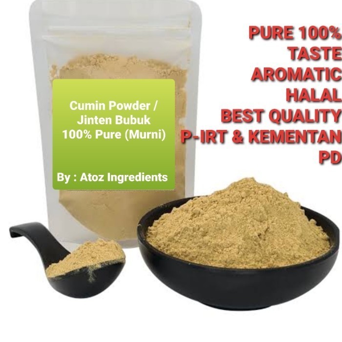 

Adlian Pure Cumin Powder 500 Gram / Bubuk Jinten Murni 500 Gram