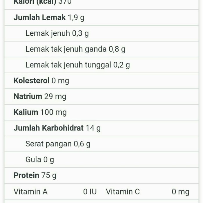 

Adlian Wheat Gluten 250Gram/ Gluten Gandum 250Gram