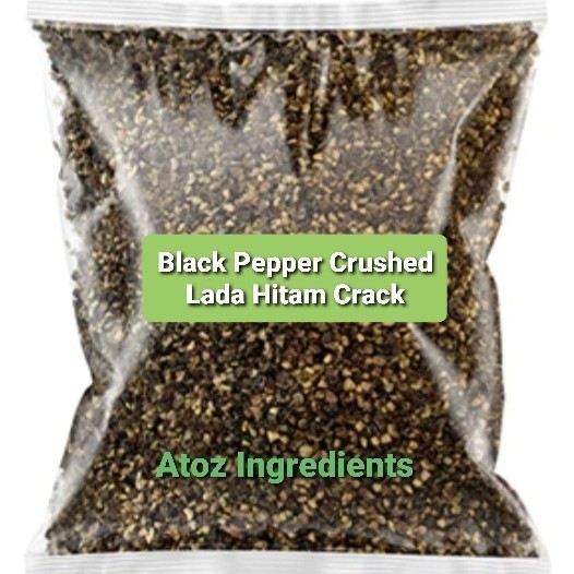 

Adlian Black Pepper Crushed 100Gram / Lada Hitam Cacah 100Gram