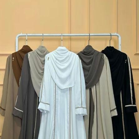 Gamis Abaya Remaja Pasmina Tuiye Syari Maxi Dress Syari Gamis Abaya Remaja