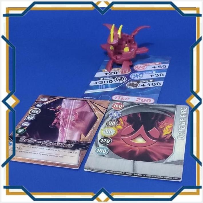 [CLC] BAKUGAN PYRUS NEO DRAGONOID SET