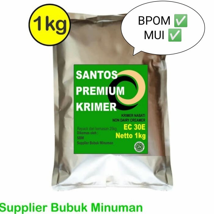 

Creamer Santos Krimer Non Dairy Ndc Ec 30E Repa 1Kg