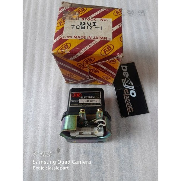 ket out cut out voltage regulator pengisian remi cas 12 volt TOYOTA HARTOP HARDTOP FJ40 FJ45 awal th