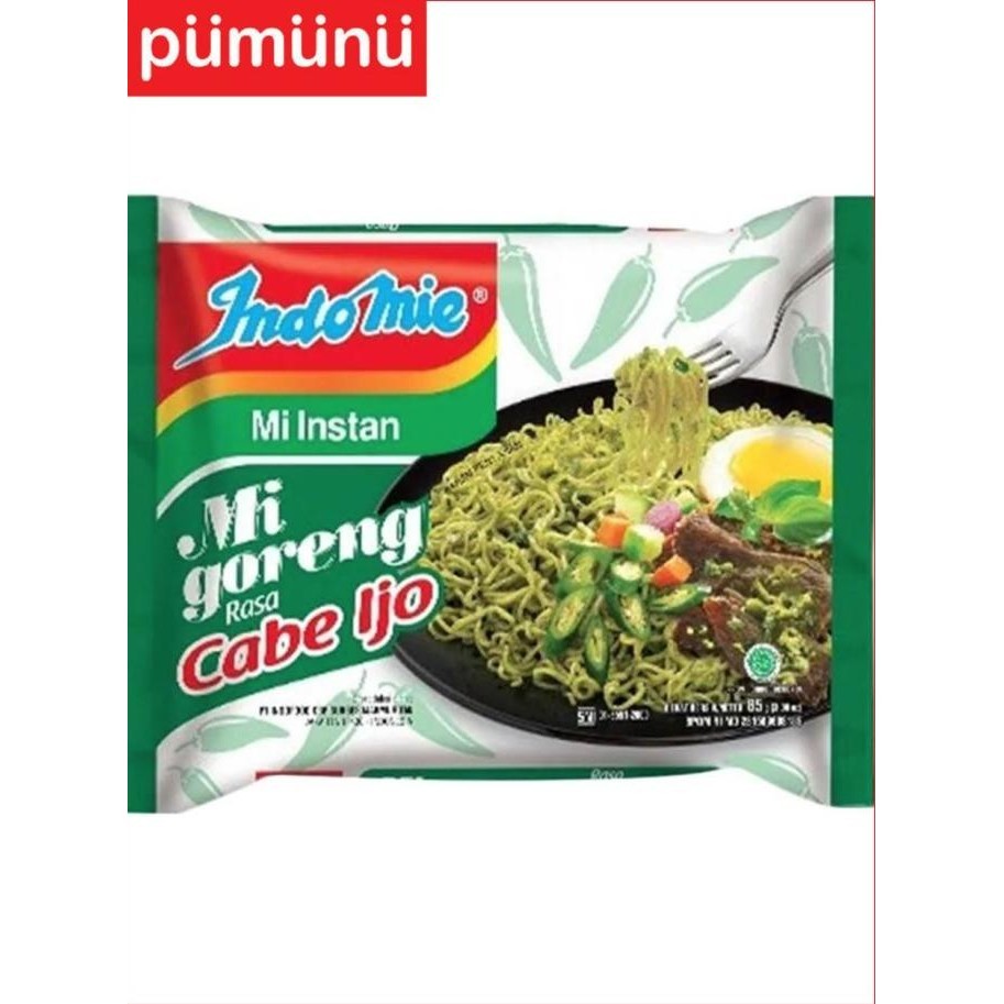 

Indomie Goreng Cabe Ijo Makanan Instan [1 Dus/40 pcs] GM