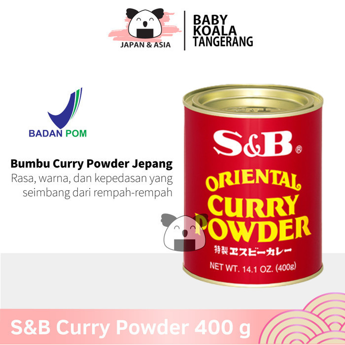 

S&B Curry Powder Japan 400 GBubuk Rempah Kari Jepang S & B