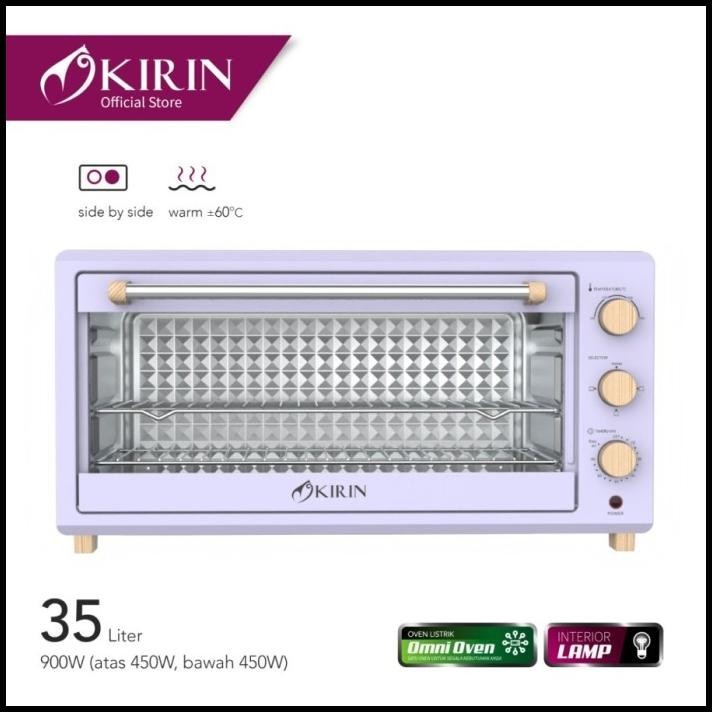 KIRIN OVEN LISTRIK WIDE BEAUTY 35L - KBO-350WB