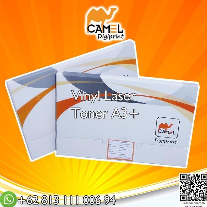 

Stiker Vinyl Laser Camel Digiprint Gold A3+ Isi 100 Lembar