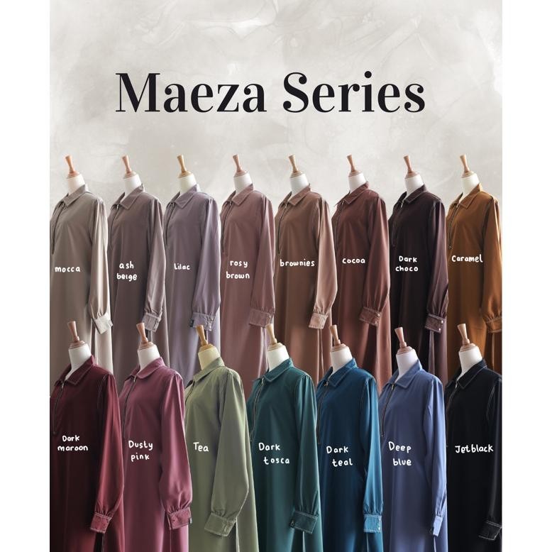 Gamis Abaya Remaja Maeza Basic Gumifash Polos Arab Polos Jetblack Gamis Abaya Remaja