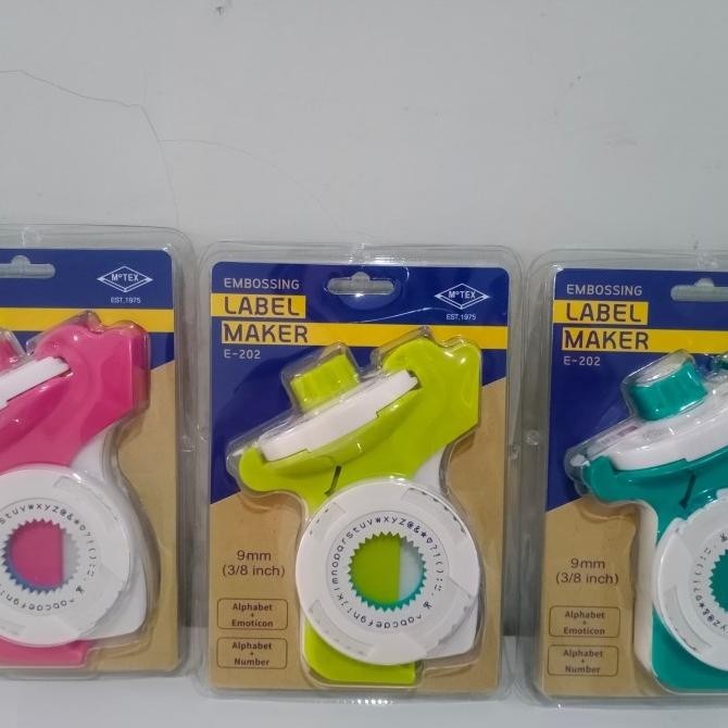 

Motex 202 Label Maker 2Wheel-Free 2 Refill