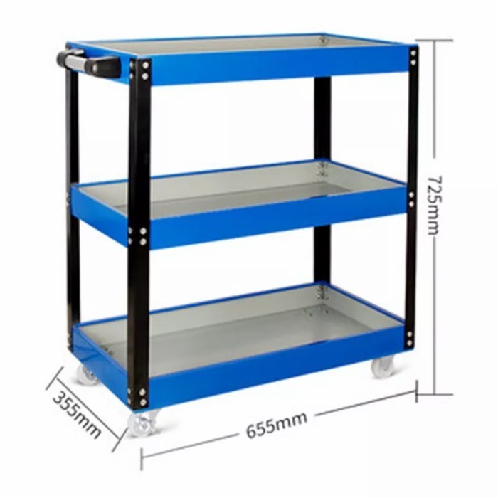

Troli Bengkel Rak 3 Susun Kokoh