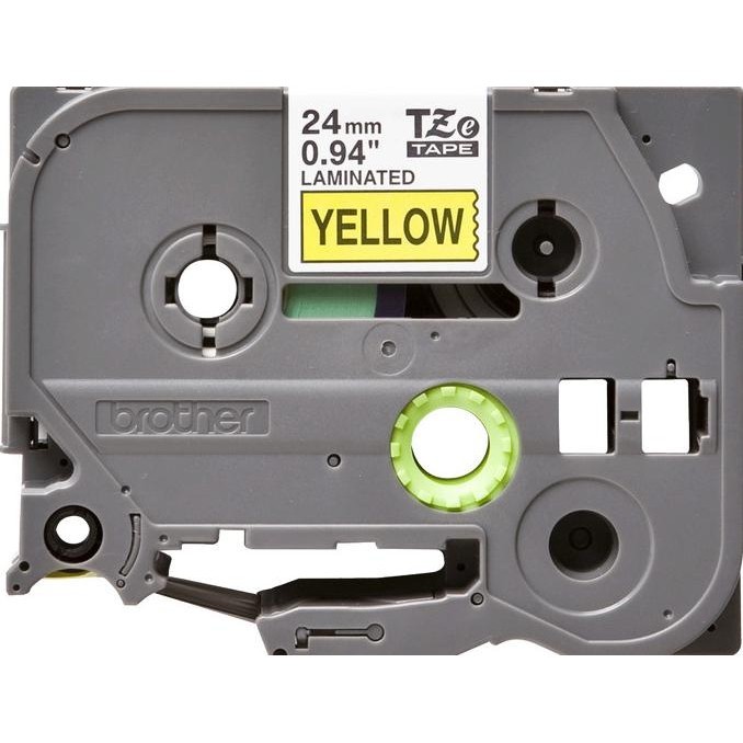 

Brother Label Tape Tze 651 24Mm Black On Yellow