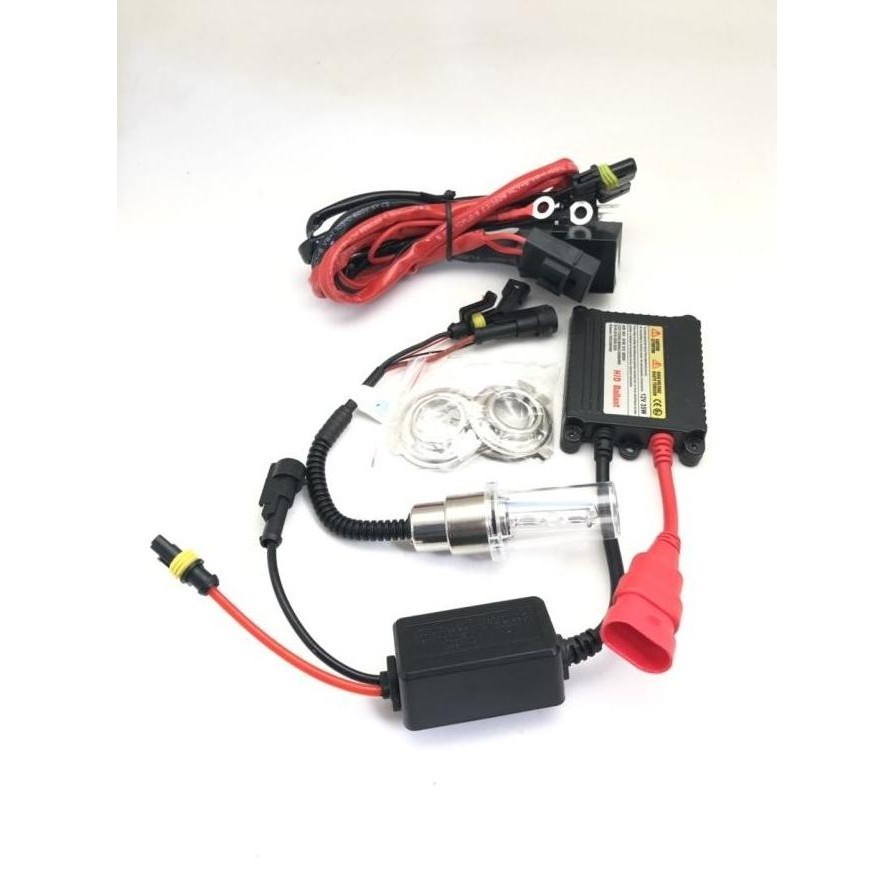 Ori Lampu Hid Kit Motor H6 Universal | Bohlam Hid H6 | Lampu Hid Motor