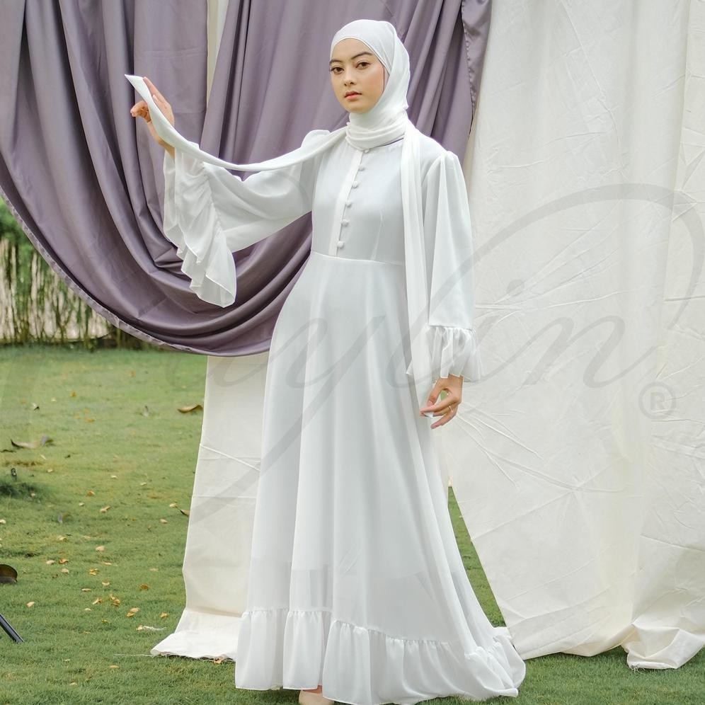 Gamis Abaya Remaja Caylin Fayra Dress Muslim Ready Stock Gamis Abaya Remaja