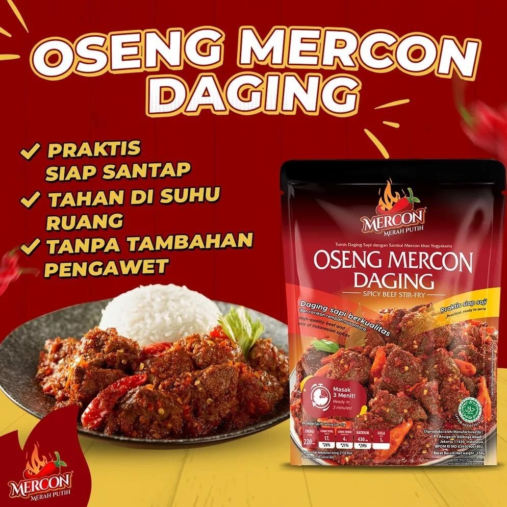 

Oseng Mercon Merah Putih