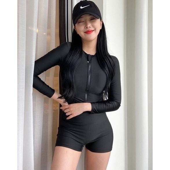 BEBAS ONGKIR - Swimsuit wanita rashguard baju surfing diving baju renang wanita