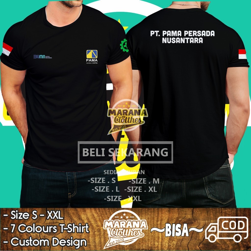 Kaos Pama Persada BUMN DB Kaos Distro