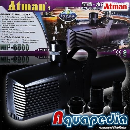 ATMAN MP6500 POMPA AIR AQUARIUM/KOLAM