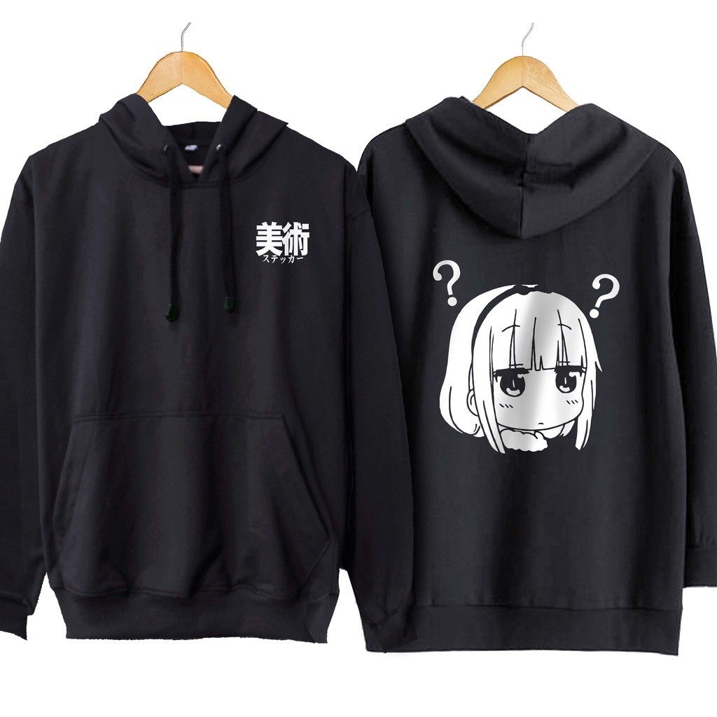 NEW DESAIN TERBARU // Jaket hoodie jumper anime sticker KANNA KAMUI - MISS KOBAYASHI'S DRAGON MAID