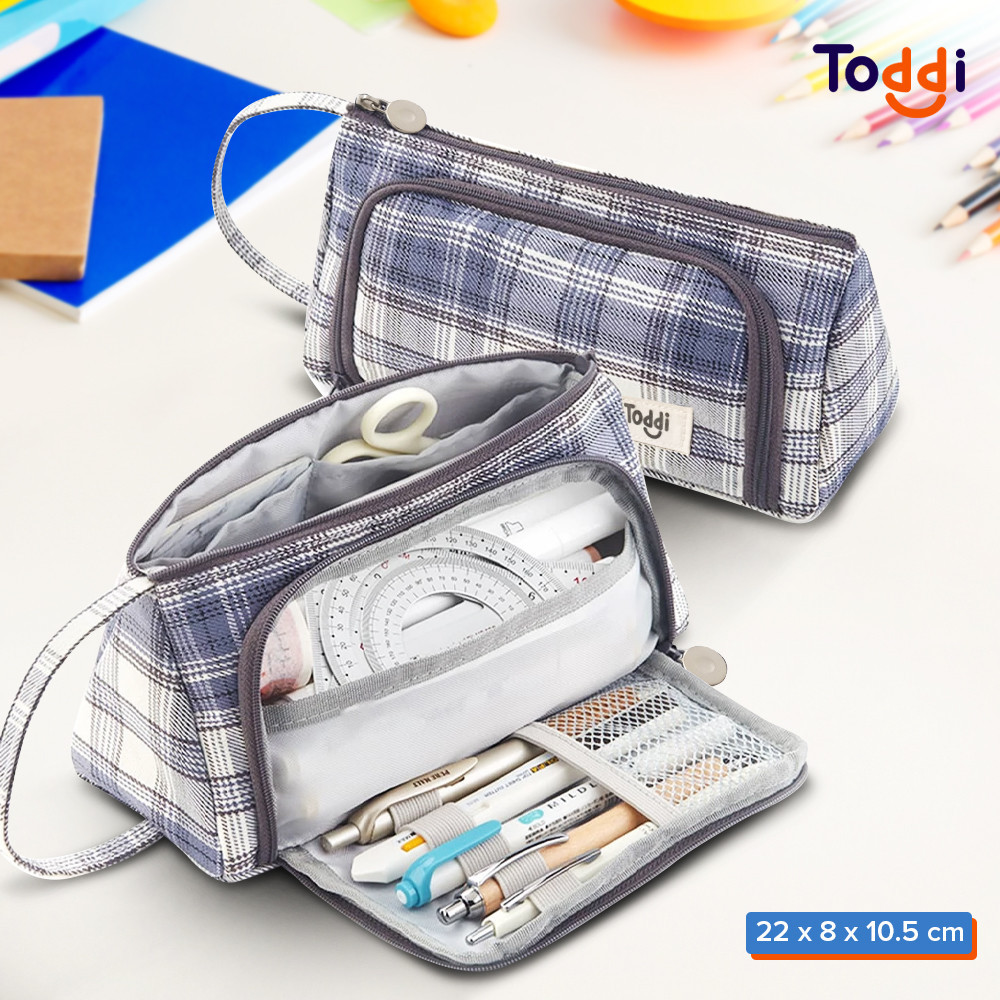 

Toddi Tempat Pensil Pencil Case Pouch Stationery - YN317