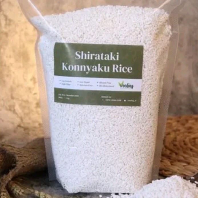 

1 Kg Beras Shirataki / Sirataki / Siratake Konnyaku Low Carbs