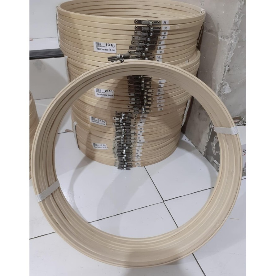 

Pemidangan / Hoop Bambu / Pembidangan / Ring Sulam / Ram Bambu