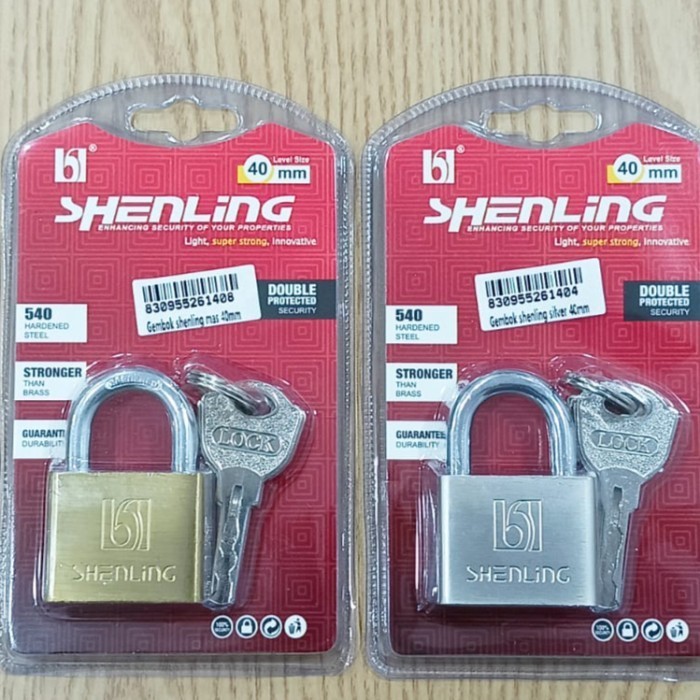 

GEMBOK SHENLING GEMBOK STAINLESS 40 MM
