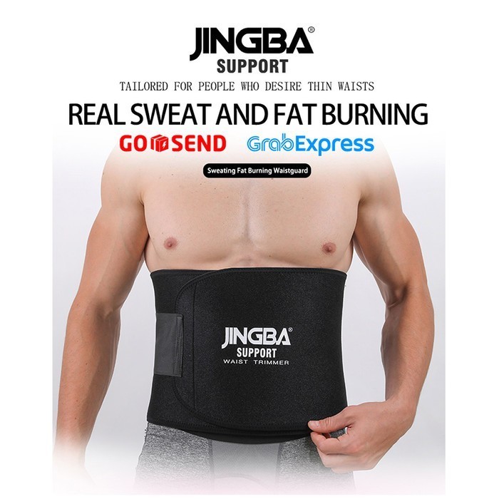 Warelly - Jingba Korset Perut Pria Wanita Pembakar Lemak Pelangsing Jumbo