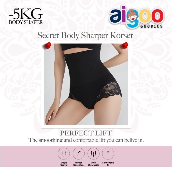 Warelly - Chuu Korea -5Kg / Secret Body Shaper Korset- Perfect Lift - Ori100%