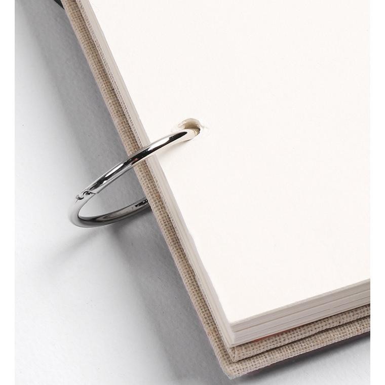 

Sale Retro Spiral Sketchbook Linen Hardcover 120 Pages 160Gsm Refillable Notebook For Art Drwaing Stationery School Supplies Or42