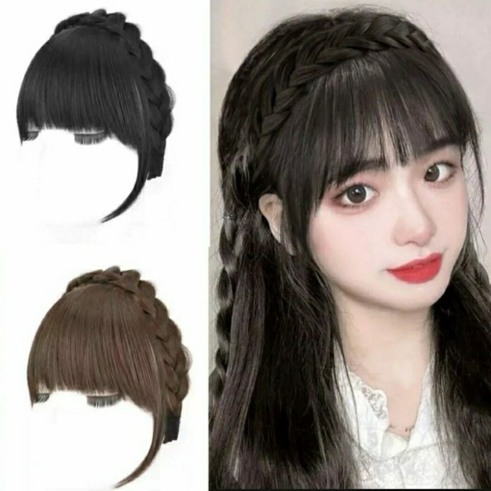 BANDO PONI HAIR SINTETIS KEPANG PREMIUM BANDO WIG PONI