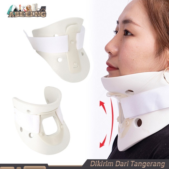 Terlaris Cervical Collar Alat Penyangga Leher Putih Penyangga Leher Terapi SALE