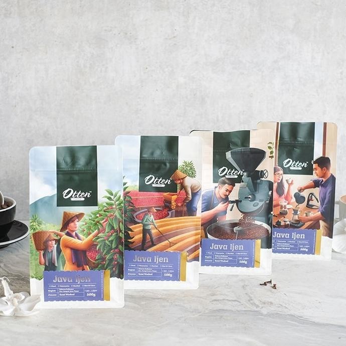 

Biji Bubuk Kopi Arabica Java Ijen 500G - Coffee