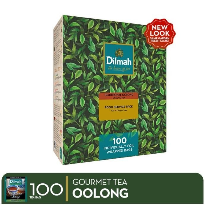 

Dilmah Foil Envelope Traditional Oolong 100S - Teh Celup